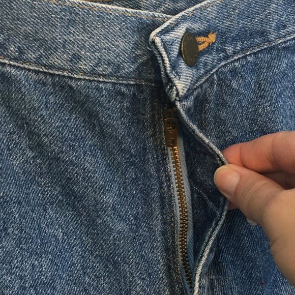 Wrangler Mens Denim Blue Jean Shorts, Flat Front, size 44 - Picture 2 of 7